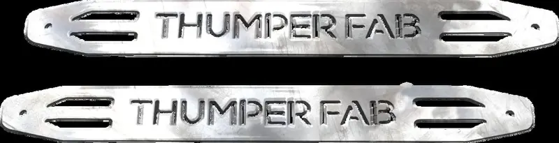 Thumper Fab 800Sx Nerf Rails 3-Seat Accent Panel Set 3