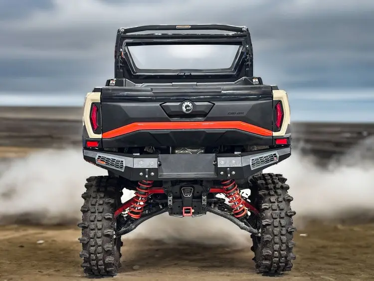 Thumper Fab Can-Am Commander Elite Winch Ready Rear Bumper 2