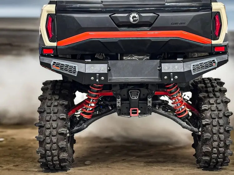 Thumper Fab Can-Am Commander Elite Winch Ready Rear Bumper 4