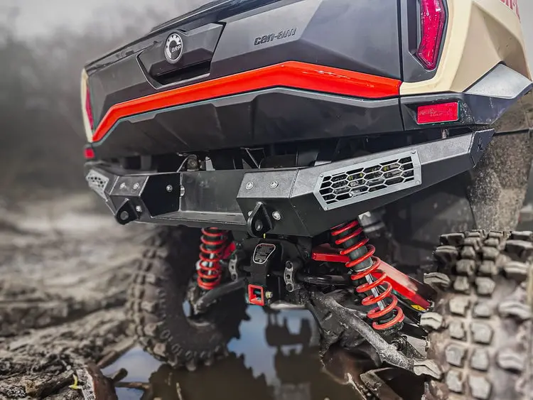 Thumper Fab Can-Am Commander Elite Winch Ready Rear Bumper 5