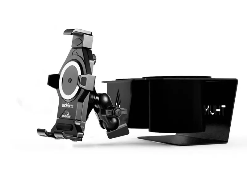 Thumper Fab Can-Am Commander Integrated V2 Cup Holder & Dash Phone Mount 1