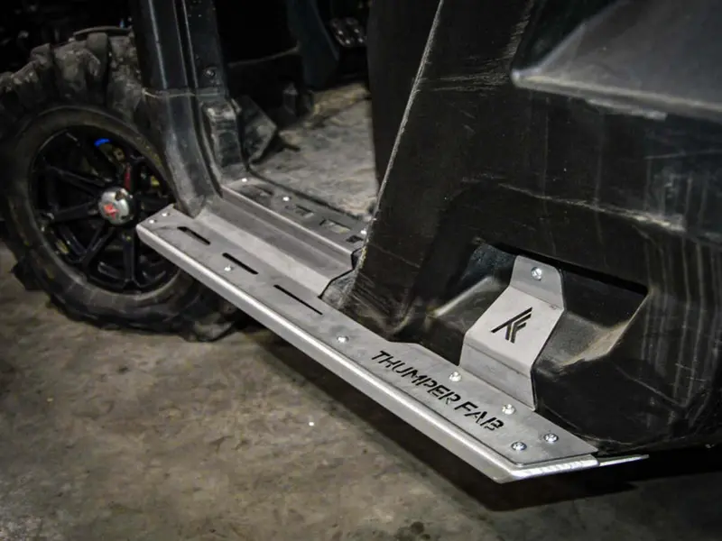 Thumper Fab Can-Am Defender Elite Nerf Rails - Single Cab 2
