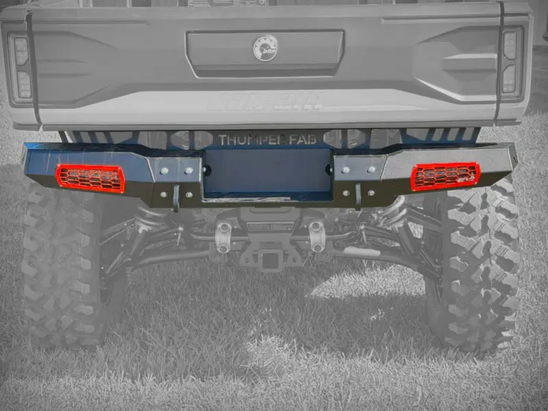 Thumper Fab Can-Am Defender Hd11 Winch Ready Elite Edition Rear Bumper 1