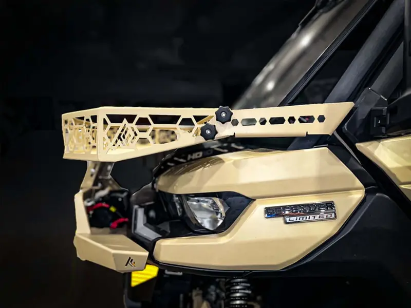 Thumper Fab Can-Am Defender Hood Rack 2
