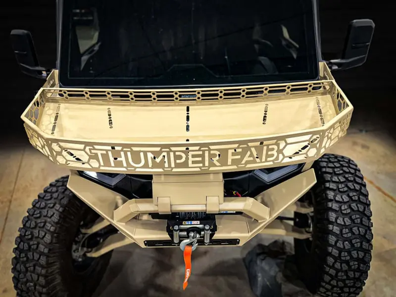 Thumper Fab Can-Am Defender Hood Rack 3