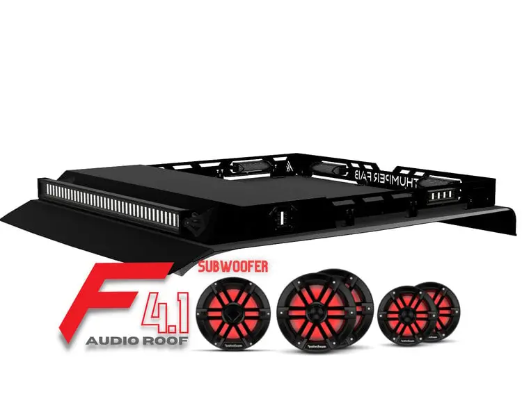 Thumper Fab Can-Am Defender Max Audio Roof - F4.1 1