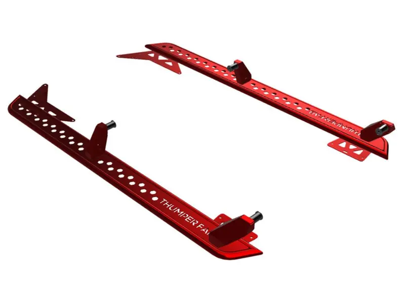 Thumper Fab Cf Moto Uforce 1000 Xl Nerf Rails - Crew 3