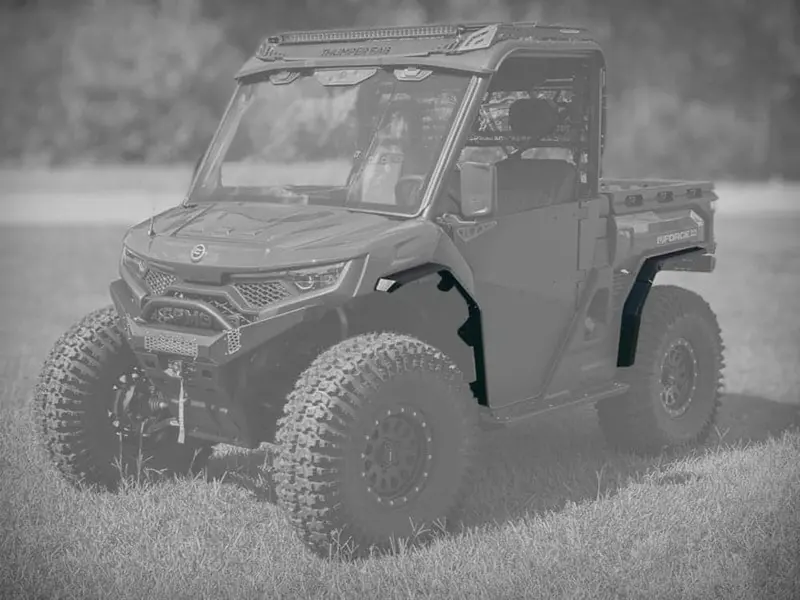 Thumper Fab Cf Moto Uforce U10 Pro Fender Flares 1