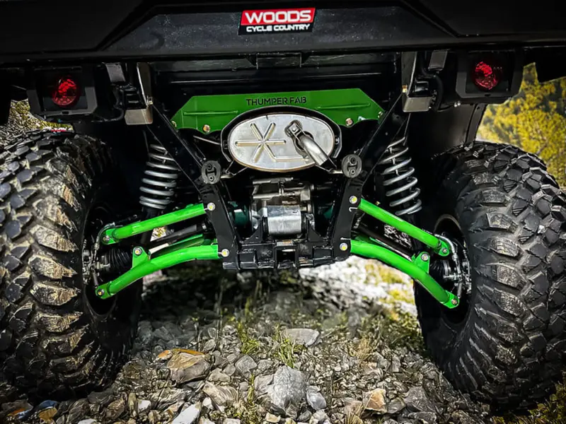 Thumper Fab Kawasaki Mule Pro-Fxt 1000 Control Arms Big Tire Kit 1