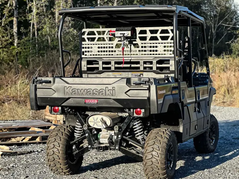 Thumper Fab Kawasaki Mule Pro-Fxt Winch Headache Rack 1