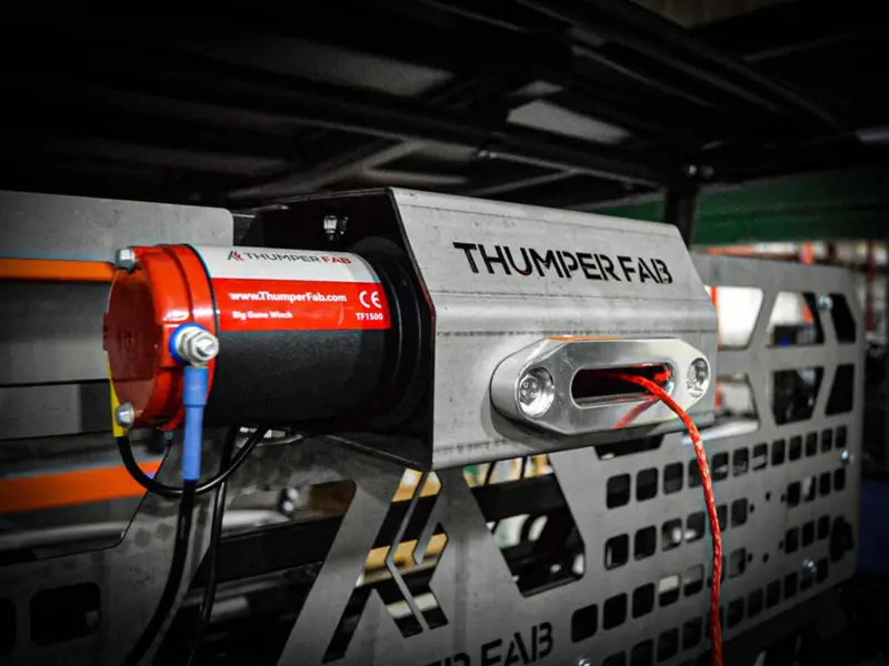 Thumper Fab Kawasaki Mule Pro-Fxt Winch Headache Rack 2