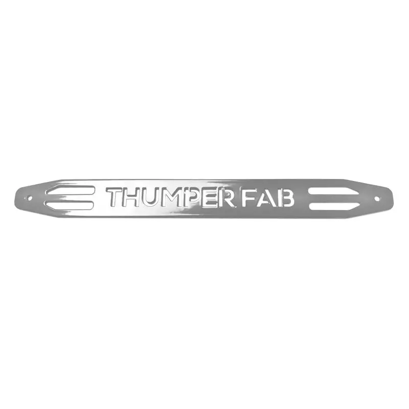 Thumper Fab Polaris General 1000 Accent Panels Nerf Rail Rock Sliders - Crew 1