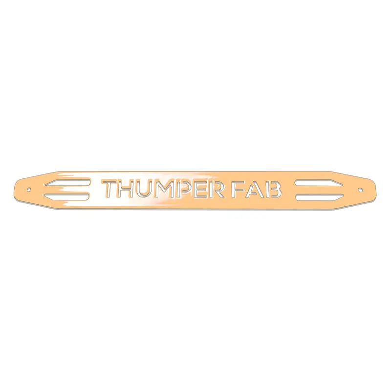 Thumper Fab Polaris General 1000 Accent Panels Nerf Rail Rock Sliders - Crew 4