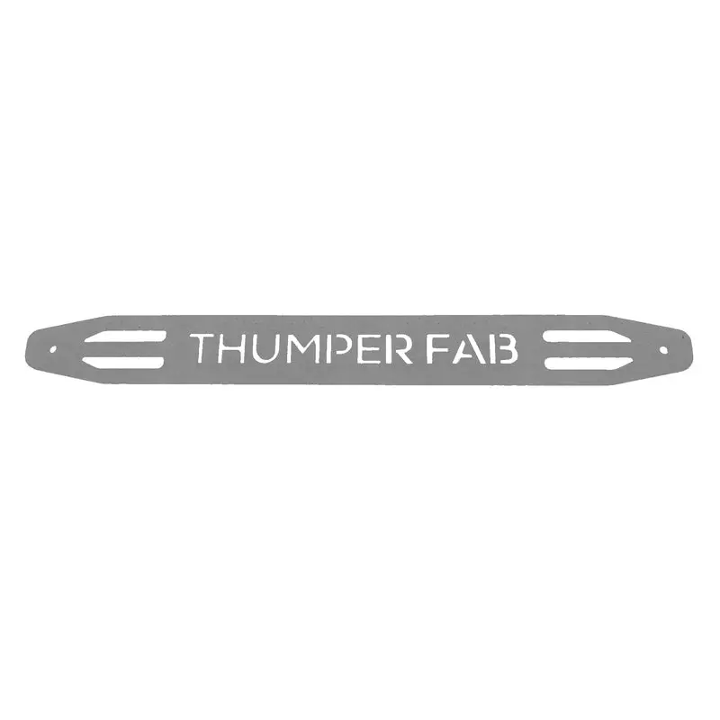 Thumper Fab Polaris General 1000 Accent Panels Nerf Rail Rock Sliders - Crew 4