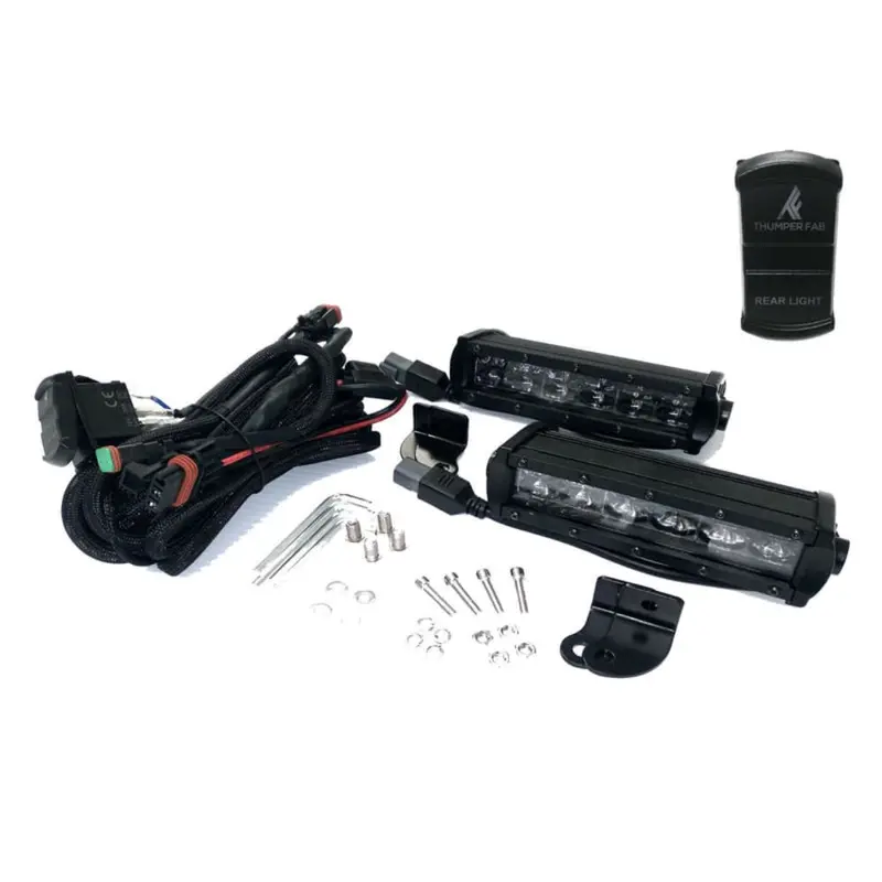 Thumper Fab Polaris General Light Kit For Rear Winch Bumper 1