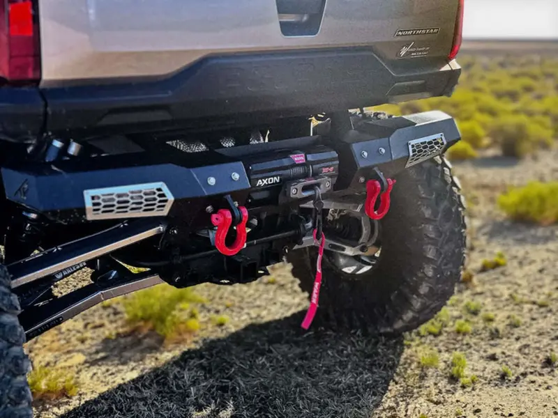 Thumper Fab Polaris Ranger 1500 Xd Rear Winch Bumper 3