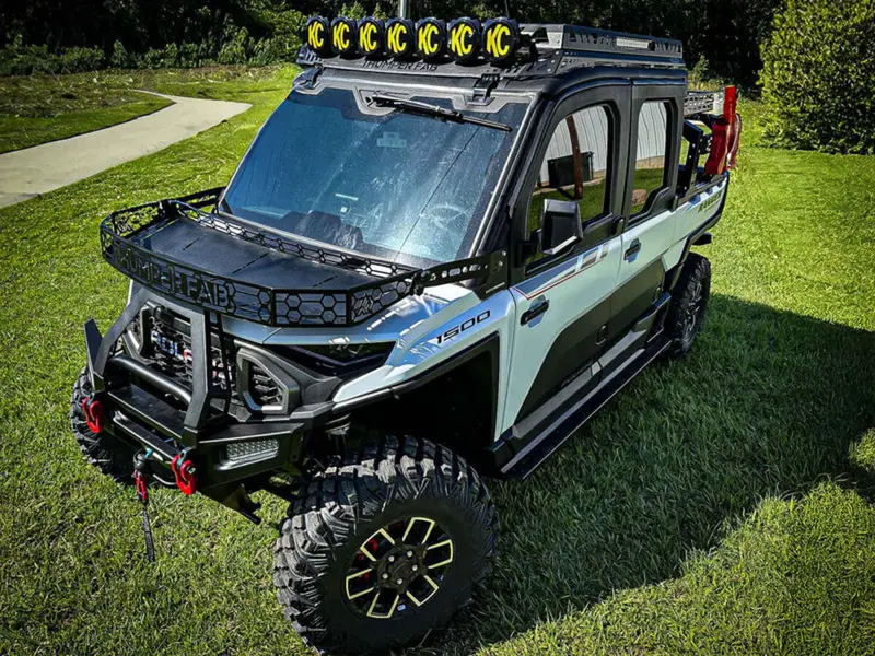 Thumper Fab Polaris Ranger 1500 Xd Roof Rack Crew & Upper Rack 2