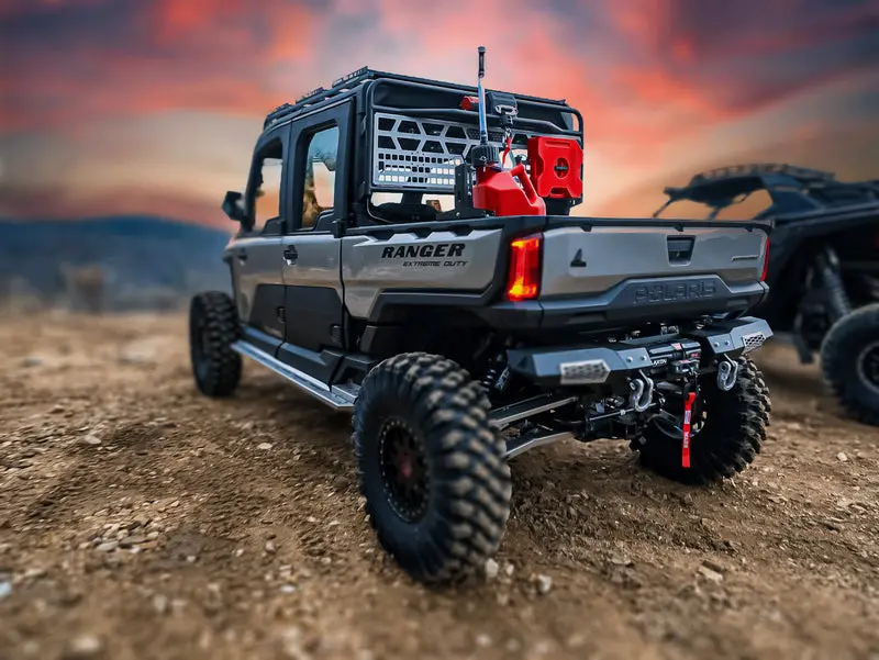 Thumper Fab Polaris Ranger 1500 Xd Winch Headache Rack 2