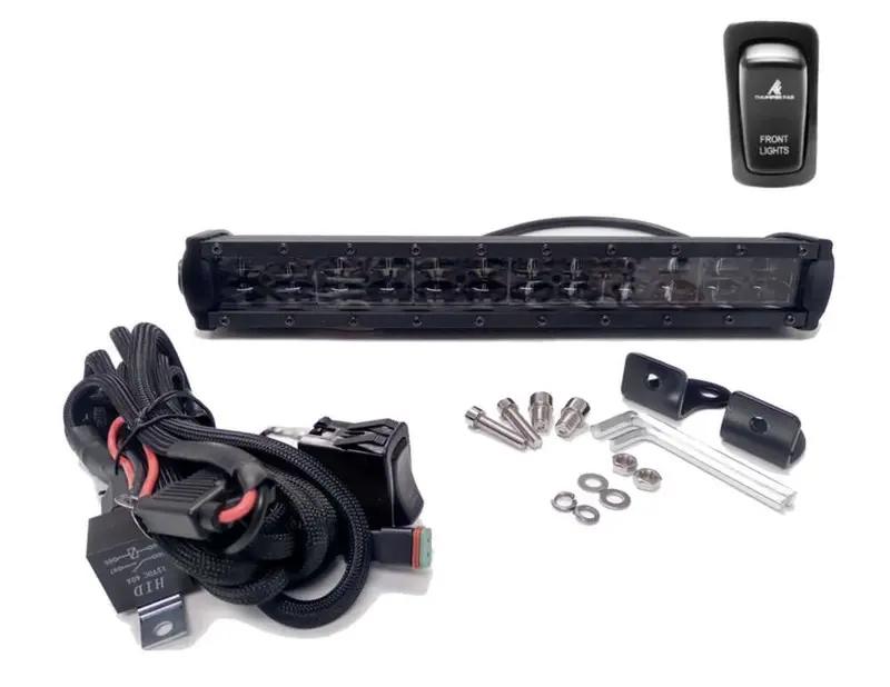 Thumper Fab Polaris Ranger 570 Mid-Size Light Kit Front Winch Bumper 1