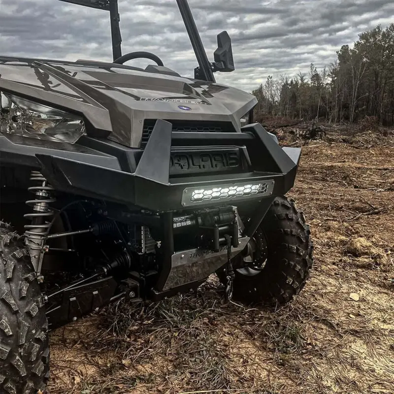 Thumper Fab Polaris Ranger 570 Mid-Size Light Kit Front Winch Bumper 2