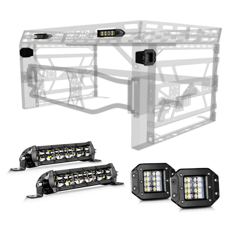 Thumper Fab Polaris Ranger Light Kit 1