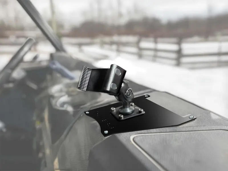 Thumper Fab Polaris Ranger Phone Dash Mount 2