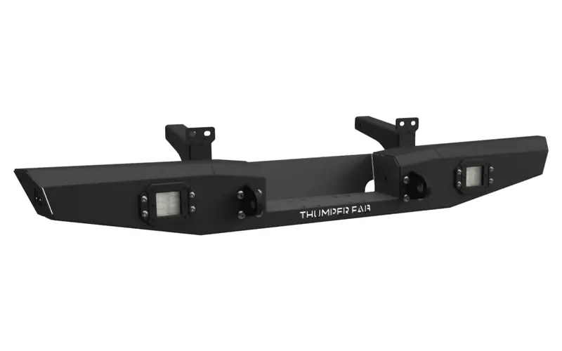 Thumper Fab Polaris Ranger Sp 570 Mid-Size Rear Winch Bumper 2