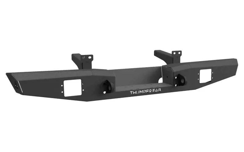 Thumper Fab Polaris Ranger Sp 570 Mid-Size Rear Winch Bumper 2