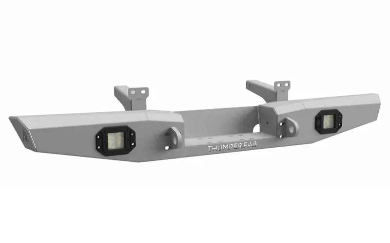 Thumper Fab Polaris Ranger Sp 570 Mid-Size Rear Winch Bumper 4