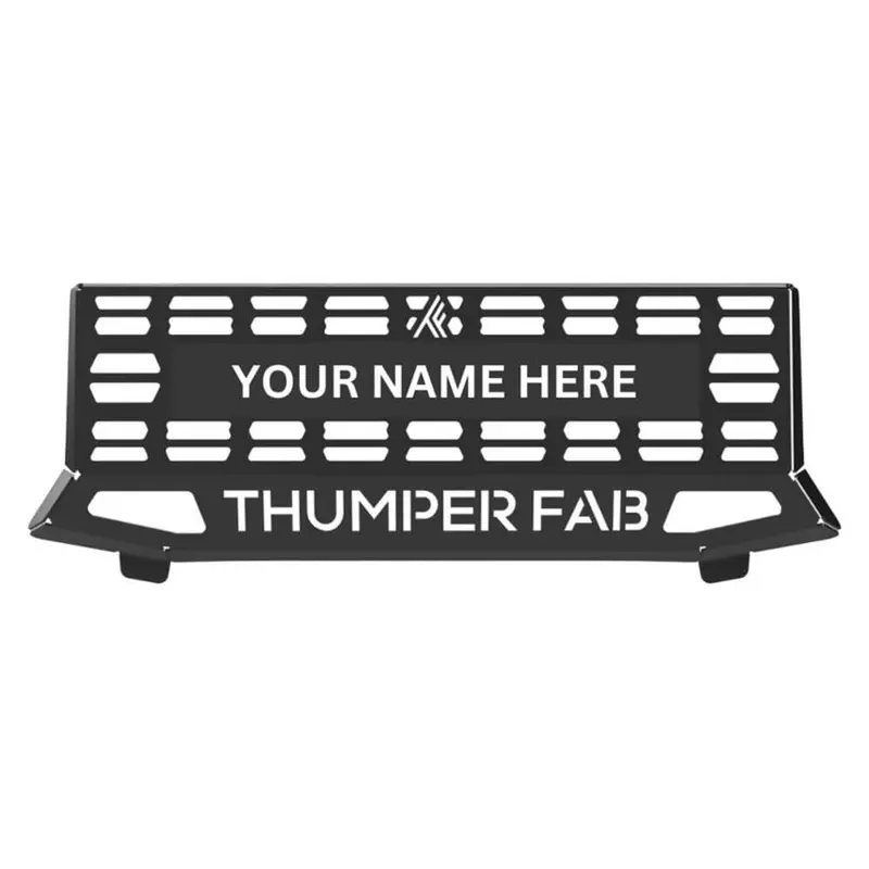 Thumper Fab Polaris Ranger Xd 1500 Customizable Front Grill 1