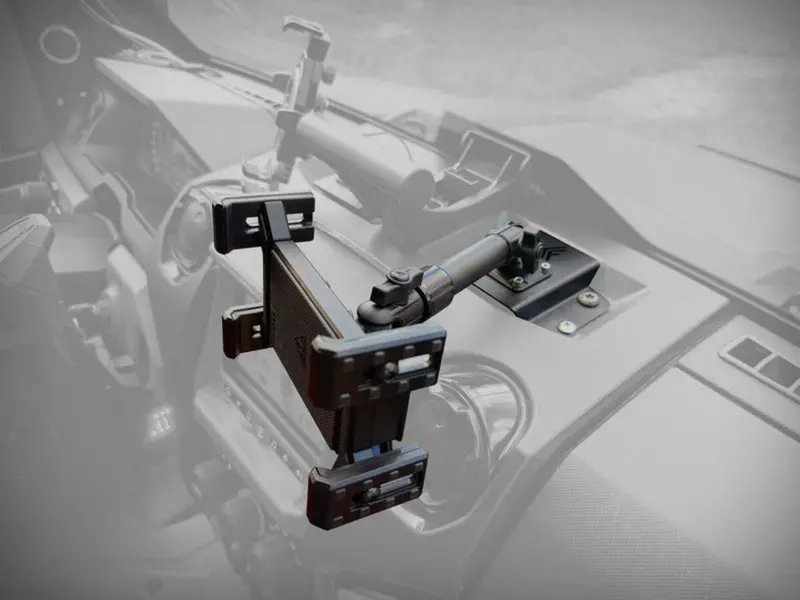 Thumper Fab Polaris Ranger Xd 1500 Tablet Dash Mount 1