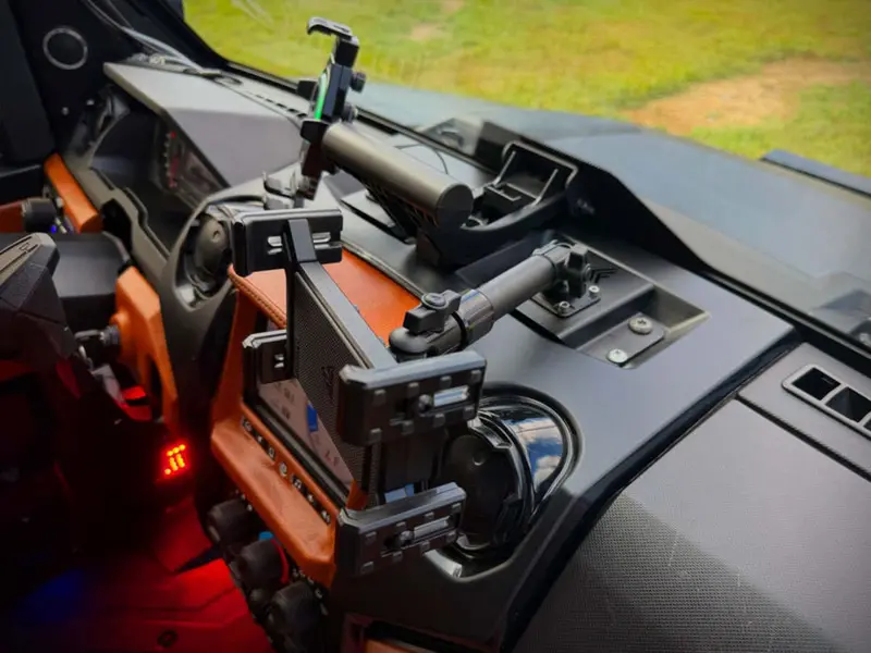 Thumper Fab Polaris Ranger Xd 1500 Tablet Dash Mount 2