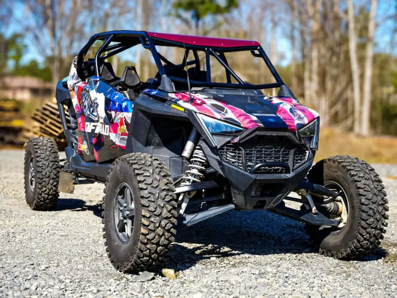 Thumper Fab Polaris Rzr Turbo R 4 Cage - 4 Seat 2