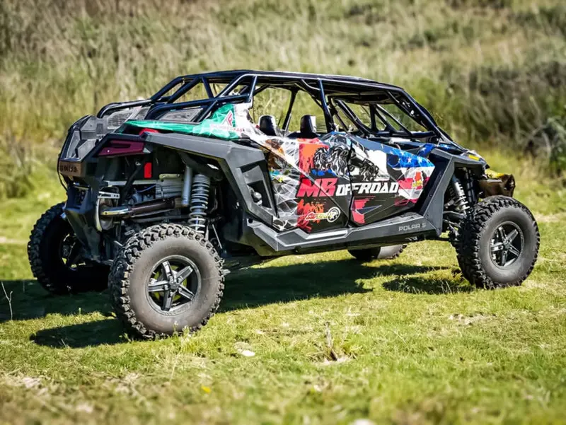 Thumper Fab Polaris Rzr Turbo R 4 Cage - 4 Seat 3
