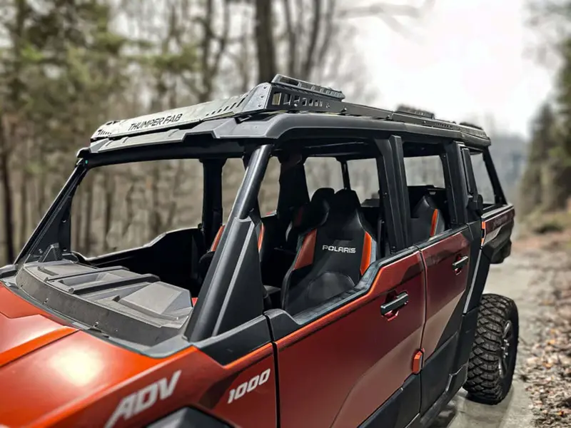 Thumper Fab Polaris Xpedition Adv Crew Roof Rack 2
