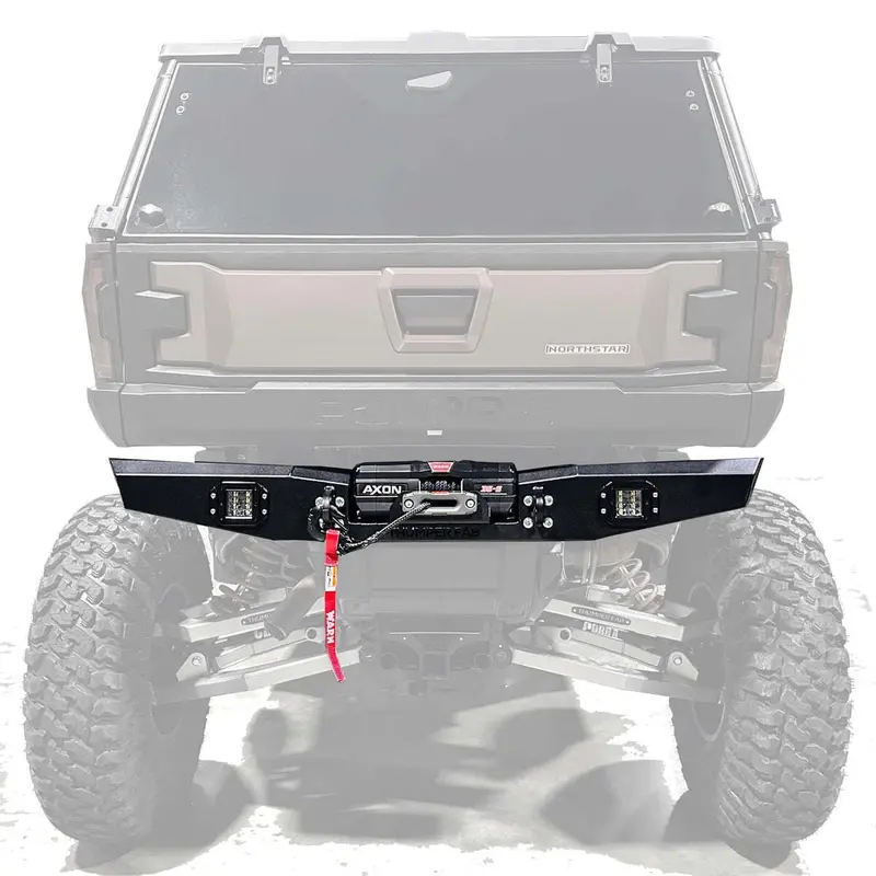 Thumper Fab Polaris Xpedition Adv Rear Winch Bumper 1