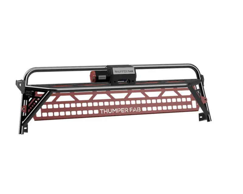 Thumper Fab Polaris Xpedition Winch Headache Rack 2