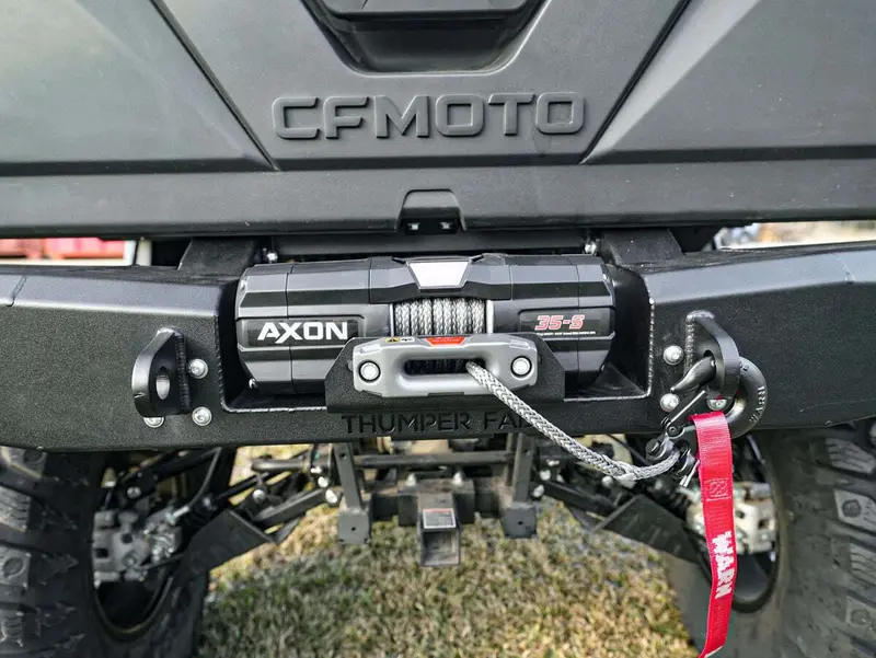 Thumper Fab Uforce 1000 Rear Winch Bumper 4