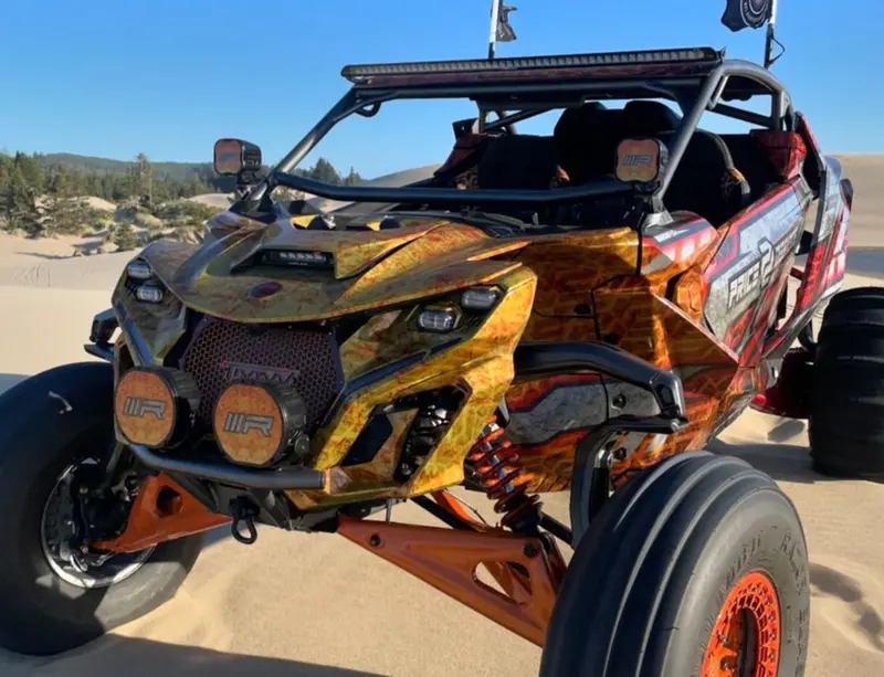 Tmw Can-Am Maverick R Chop Top Cage 2