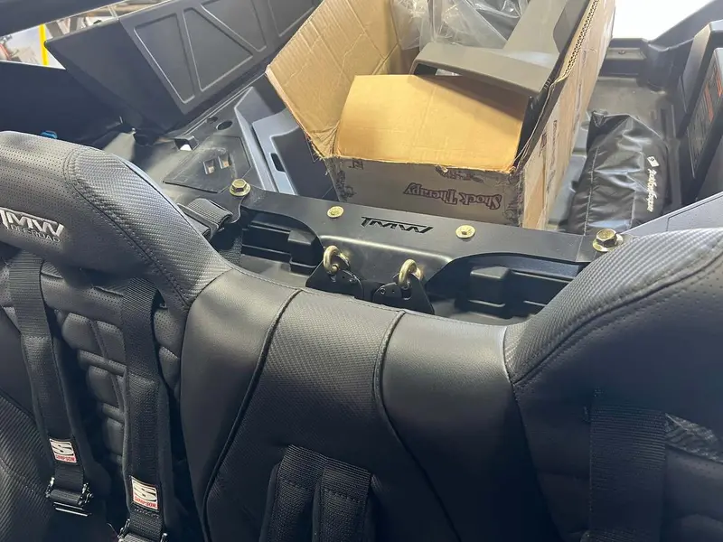 Tmw Polaris Pro R/Turbo R Center Harness Mount For Bench Seat. 1