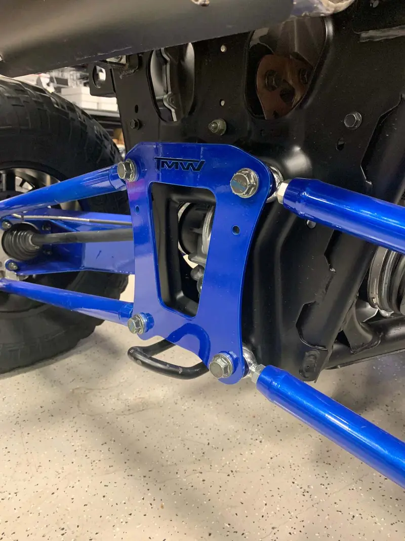 Tmw Polaris Pro Xp Rear Radius Rod Gusset Plate 2