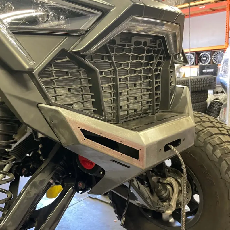 Tmw Polaris Rzr Pro R / Turbo R Winch Front Bumper 2