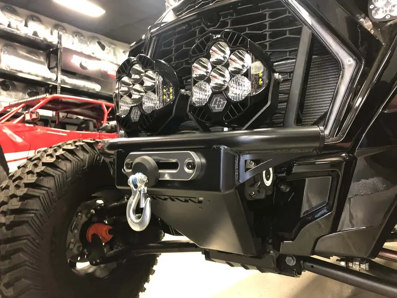 Tmw Polaris Rzr Turbo S Winch Front Bumper 1