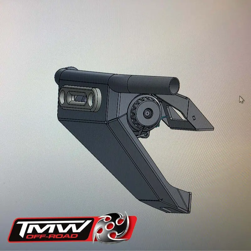 Tmw Polaris Rzr Turbo S Winch Front Bumper 2