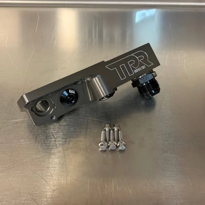 Tpr Industry Rzr Billet Breather Block - Hard Clear 1