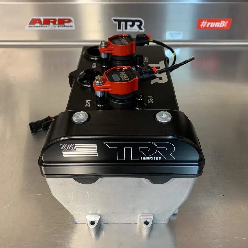 Tpr Industry Rzr Billet Valve Cover - Black 1