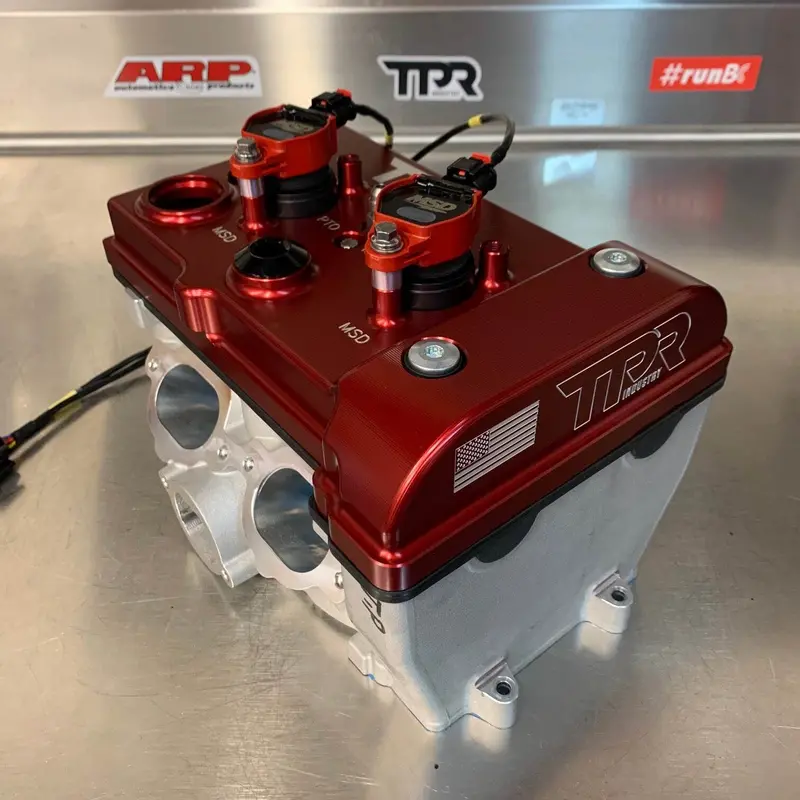Tpr Industry Rzr Billet Valve Cover - Red 1