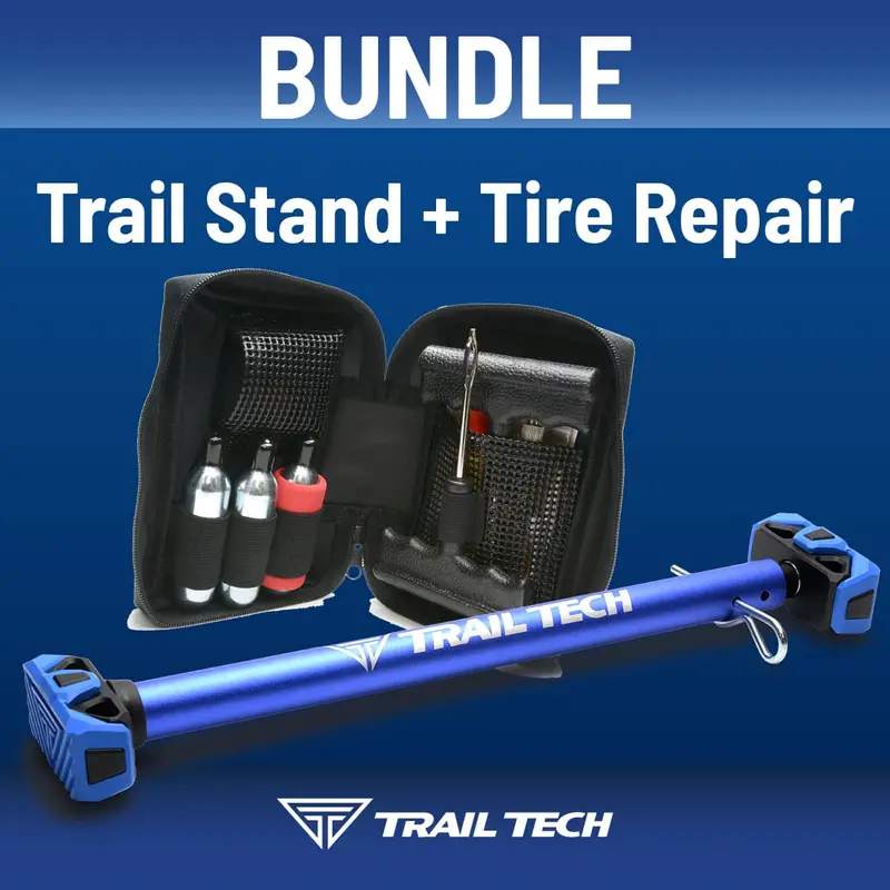 Trail Tech Trail Stand & Tire Repair Bundle 1