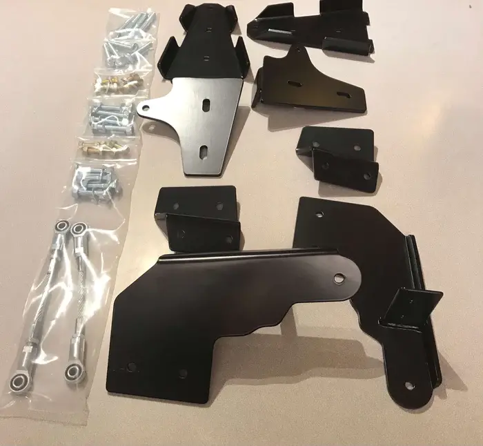 Traxbrax Polaris Turbo S Utv Track Mounting Brackets (2&4 Seater) 1