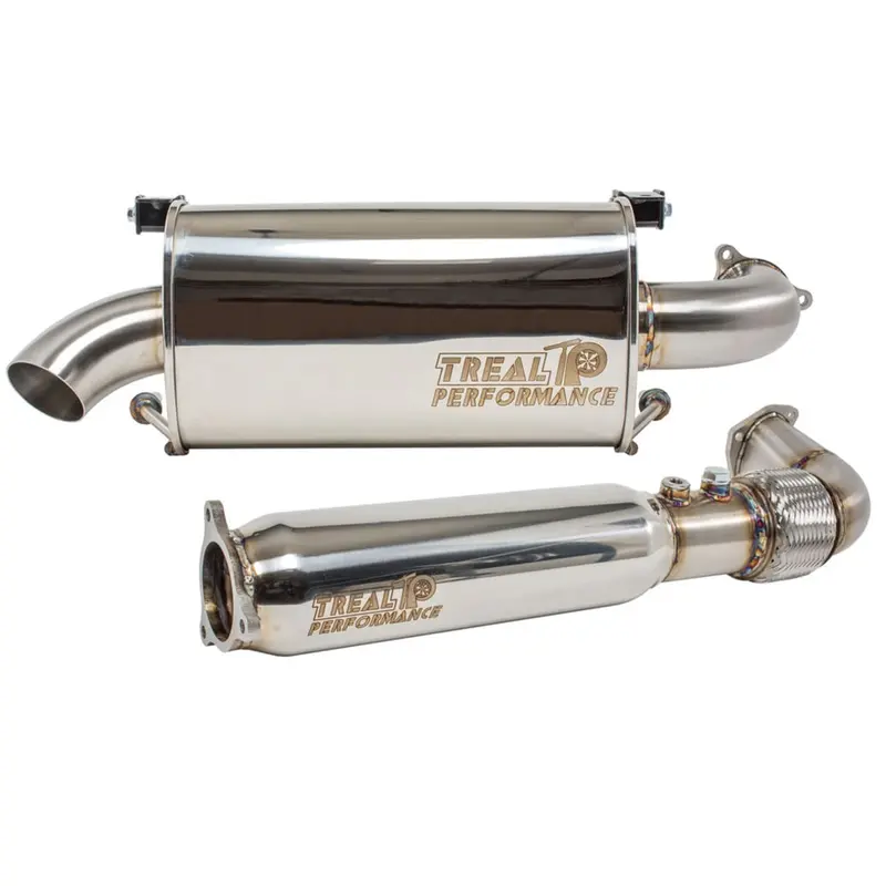 Treal Performance '20-'23 Polaris Rzr Pro Xp/Turbo R Turbo Back Exhaust System 2
